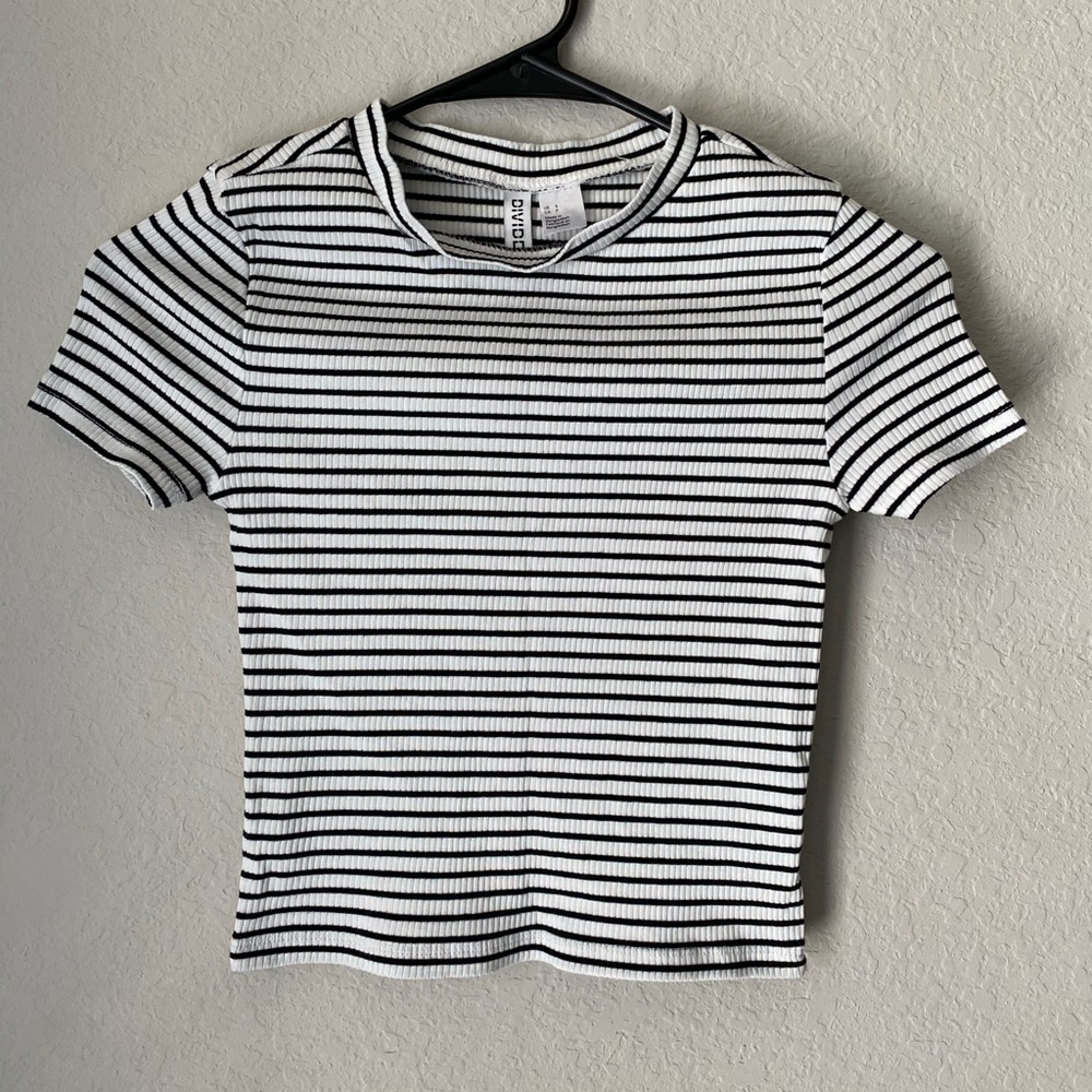 Striped Crop Top